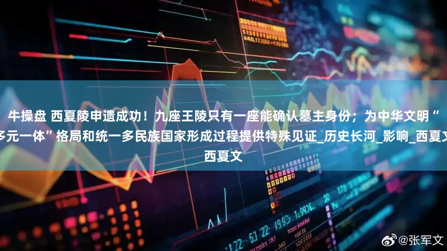 牛操盘 西夏陵申遗成功！九座王陵只有一座能确认墓主身份；为中华文明“多元一体”格局和统一多民族国家形成过程提供特殊见证_历史长河_影响_西夏文